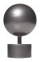 28MM Ball Finial Gun Metal 2PCS