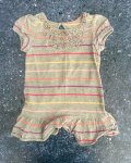 GAP Grey Striped Dress 18 24M