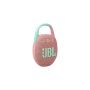 JBL Clip 5 Ultra-portable Waterproof Bluetooth Speaker – Pink