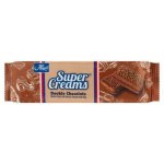Henro Super Creams Double Chocolate Biscuits 125G