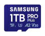 Samsung Pro Plus Microsdxc 1TB Card Read : Up To 180MB/S Write : Up To 130MB/S With UHS-1 Interface Speed Class U3 V30
