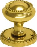 Knob Mortice Geo Sb Set
