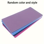 1PC Thickened Tpe Yoga Cushion Soft Non-slip Fitness Mat Kneeling Pad Suitable For Fitness Training Sports Workout Random Color