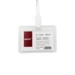 Id Card Holder With Lanyard Clear Plastic