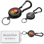 Altitude Swipe Retractable Badge Reel With Carabiner