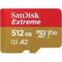 SanDisk Extreme 512GB Micro Sdxc Card Red/gold