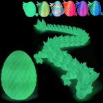 3D Printed Dragon Egg Dragon Eggs With Dragon Inside Articulated Dragon Mystery Dragon Egg Fidget Toy 3D Dragon Eggs Surprise Fi