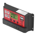 Solar Charge Controller 12V 24V 30A Lcd Display For Off-grid System
