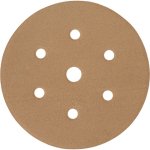 Tork Craft Gold Disc 50 Pieces 180 Grit 150 Mm X 6+1 Holes Hook And Loop ABR94180 - Gold Disc 50 Pieces 180 Grit