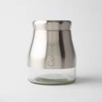 - Stainless Steel Coffee Jar