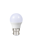Switched 5W Golfball LED Light Bulb B22 - Warm White