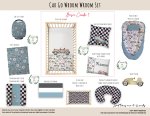 Cot Duvet Bedding Car Go Wroom Wroom Set