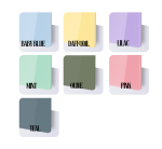Laser Acrylic Shapes : 3MM Cast Pastel Acrylic Circle Range 10 12 15CM