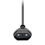 2HEADED -1IEC & 2 Pin Female Socket