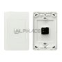 Light Wall Switch - 1 Lever Plastic