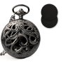 Cthulhu Octopus Dnd Dice Pocket Watch Case Set