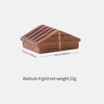 Coffee Accessories Filter Screen Holder 58MM 51MM Walnut Four Groove
