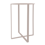 Mid Town Side Table - Pebble Ferro