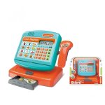 Kids Intelligent Store Set Deluxe Toy Cash Register With Scanner Sounds & Accessories