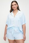Cotton On Plus Body Woven Sleep Set - Flossy Gingham Blue