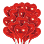 18 Inch Aluminum Foil Love Balloon Valentine's Day Balloon Set -30 Pieces