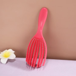 Women's Head Massage Comb Hair Comb 6 Colors Available - Red