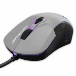 MR11 Wired Gaming Mouse - Rgb 6 Buttons 7200 Dpi Grey Finish