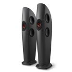 Monitor Audio Kef Blade One Meta Floorstanding Speakers – Charcoal Grey red