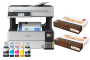 Epson L6490 4-IN-1 Double-sided Printing Printer With Adf + 2 X A4 Ream