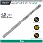 ALPEN Pro Hss 4MM Drill Din 338 Rn 135 Split Point Plastic Wallet 1