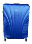 Smte Blue Star 1 Piece Hard Outer Shell Luggage 20 Blue With Keychain
