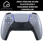 Sony Sterling Silver Playstation 5 Dualsense Wireless Controller