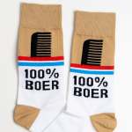 100% Boer" Socks