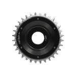 E-ring - Shimano 53CL 34T Aluminium - Black