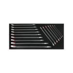 : 16PC Thin-wall Combination Wrench Set 6-24MM - T40197
