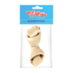 Medium Rawhide Pet Chew Knotted Bone Toy