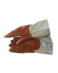 Pioneer Tough Brown Hi-heat Welding Glove 35CM Triple Layer Fully Kevlar Stitch