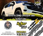 Toyota Land Cruiser 300 Raw 4×4 AR45 Off Road Suspension Kit For