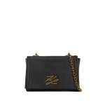 K autograph Crossbody Bag -black gold