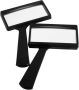 2 Pieces Handheld Rectangular Magnifier Reading Magnifying Glass