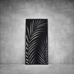 Wall Art D091 - 2900 X 1400 X 20 Indoor Matt Black Cool White