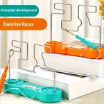 Kids Concentration Building Game - 3D Wire Maze Puzzle With Electric Shock Pen Focus Training Toy For Children Ages 3-6 Early Ed