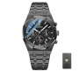 Men's Gun Steel Formal Quartz Watch - Black Edition