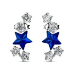 DESTINY 925 Sterling Silver Dream Earrings With Swarovski Crystals