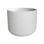 Lagoon Round Japi Planter In Off White - 3 Sizes - Large