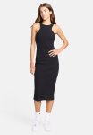 Nike Sportswear Chill Rib Women's Slim Sleeveless Midi Dress - Black