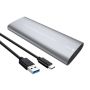 M.2 To USB Nvme Sata SSD Enclosure Reader Tool-free USB 3.2 Gen 2 10GBPS