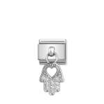 Composable Classic Link Hand Of Fatima Pendant