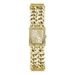 Guess Micro Mod Women's Rectangular Watch Gold