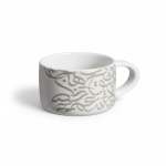 10CM Calligraphy Mug White